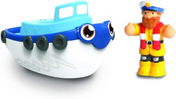 WOW Toys Spielzeugboot My First WOW Tim blau langlebiges Badespielzeug