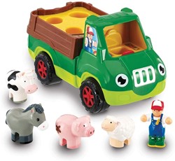 WOW Toys Spielzeug LKW Freddie Farm Truck Bauernhof Spielset für Kinder