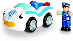 WOW Toys 10715 Police Car Kleinkindspielzeug für Kinder von 1-5 Jahre, blau/weiß
