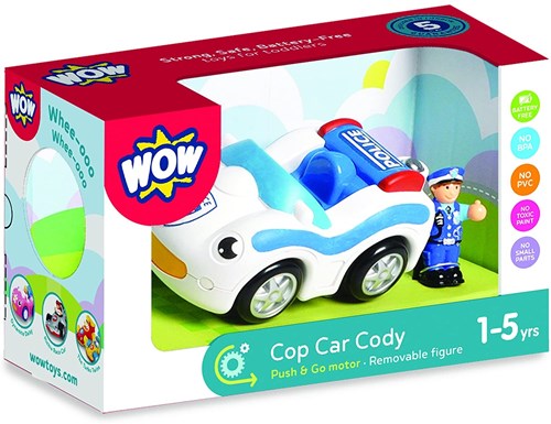 WOW Toys Polizeiauto Cop Car Cody Spielzeugfahrzeug für Kinder-3