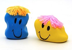 Keycraft Stressball Large Moody Faces Spielzeug bunt 3+