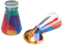 Keycraft Rainbow Slime buntes Spielzeug in Flasche für Kinder