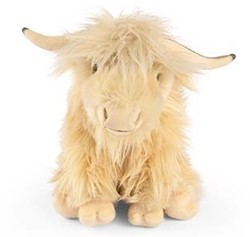 Living Nature White Highland Cow with Sound