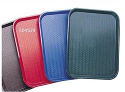 Dienblad 30x40cm rood