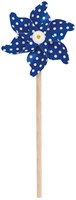 GIOBAS Windmühle Mini, weiße Punkte, 30 cm-3