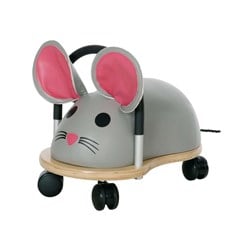 Wheelybug Laufauto Maus Groß - Holz Rutschfahrzeug für Kinder