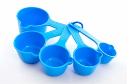 TickiT Messbecher Set - Kunststoff Messbecher für Kinder