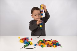 TickiT WOODEN ATTRIBUTE BEADS SET