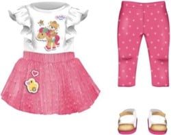 BABY born Little Doordeweekse outfit 36cm