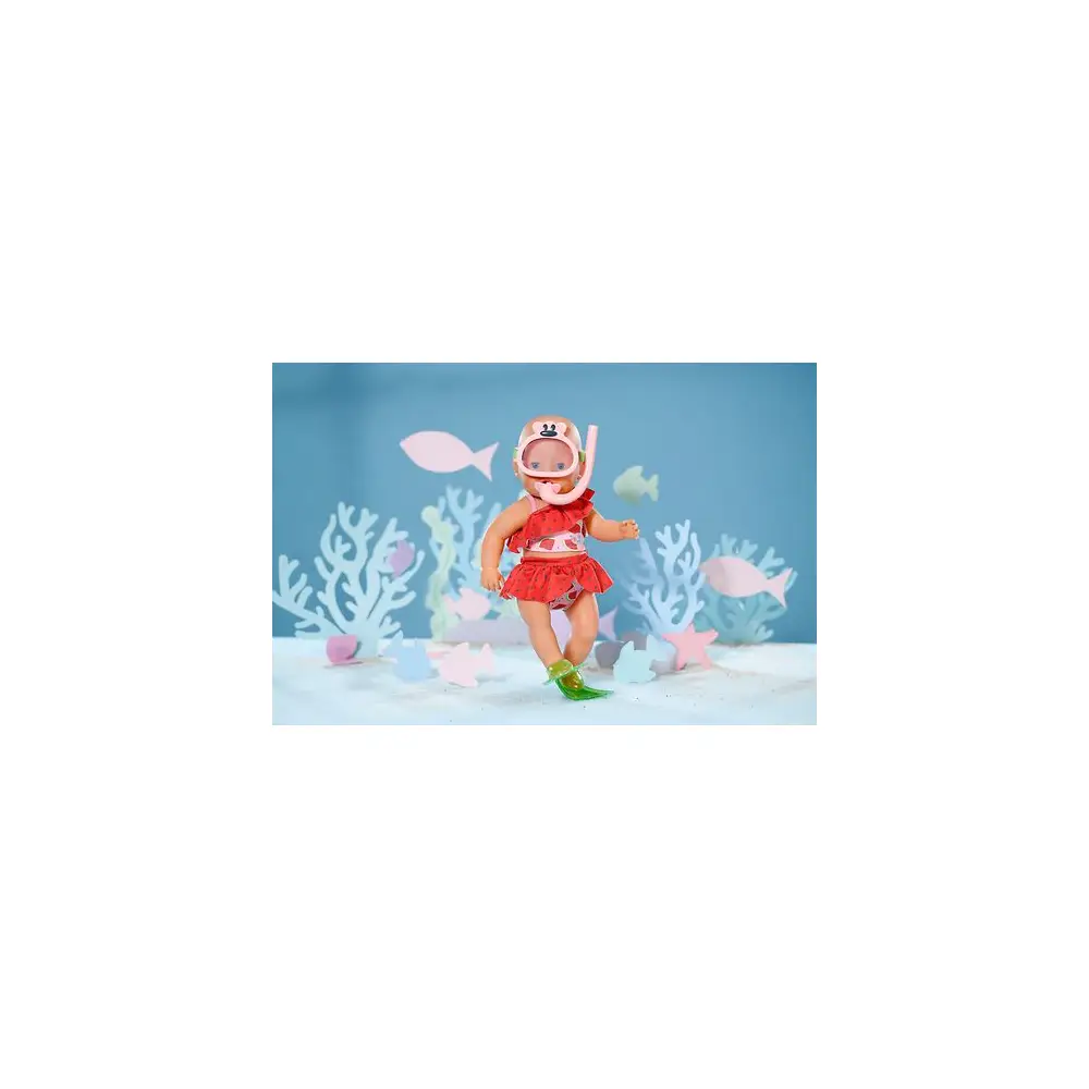 BABY born Schnorchelset Puppenzubehör 43cm Badespielzeug mehrfarbig
