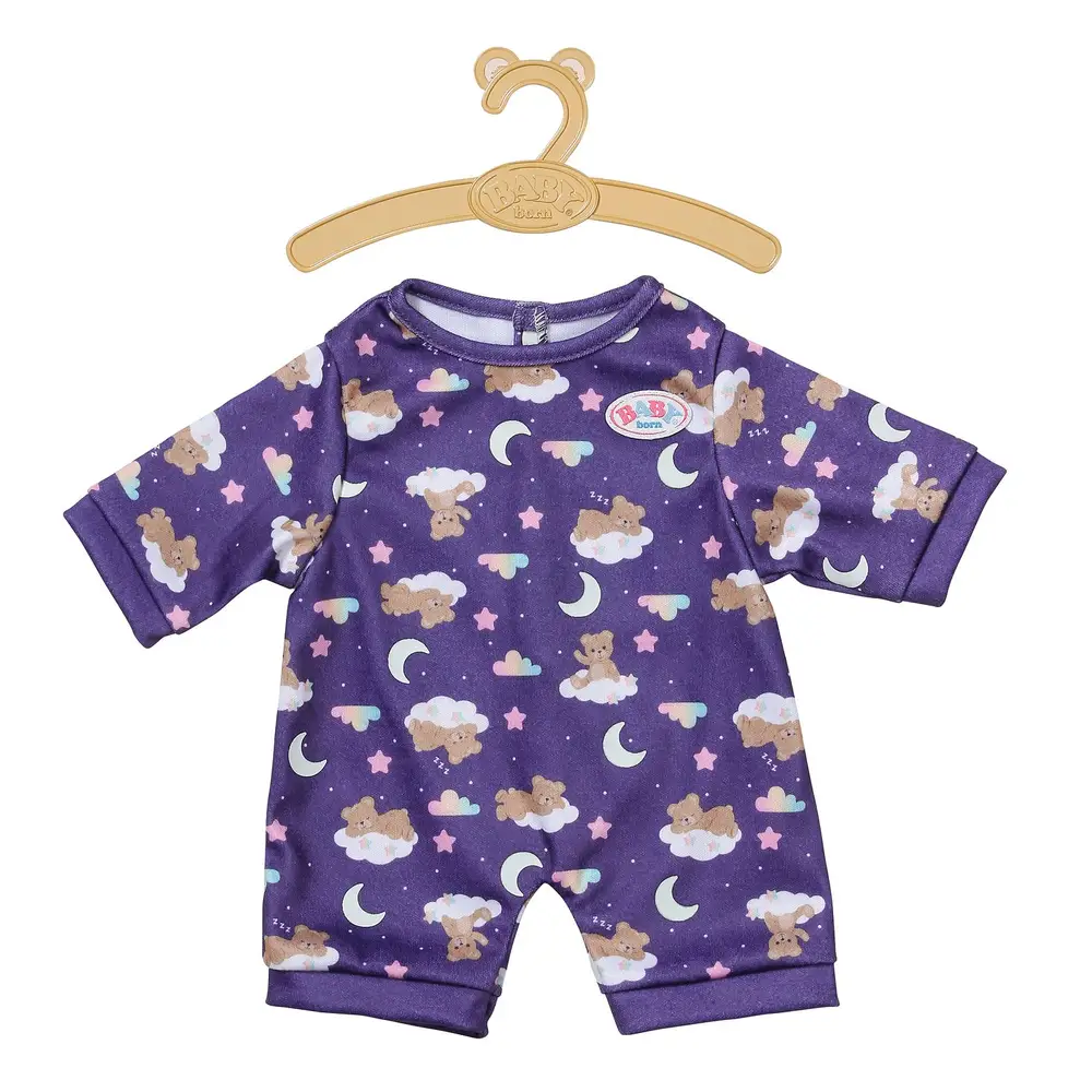 BABY born Kuschelbär Teddy mit Schlafanzug leuchtendes Spielzeug