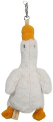 One Love Anhänger Gans Feder weiß - Schmuck Accessoire Charm