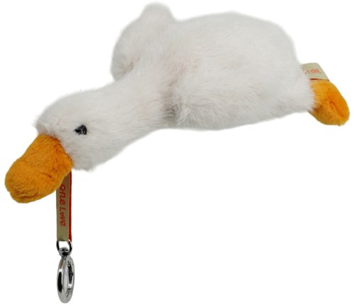 One Love Anhänger Gans Feder weiß - Schmuck Accessoire Charm-2