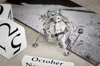 Eureka Bausatz Metal Earth Apollo Lunar Module silber - 3D Puzzle-3