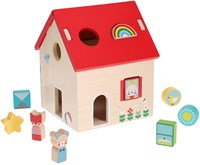 Petit Collage Holz Formen Sortier Spielzeug - Lernspiel für Kinder-3