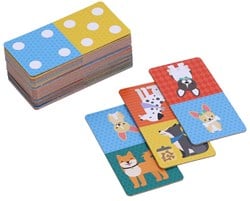 Petit Collage Domino - Honden