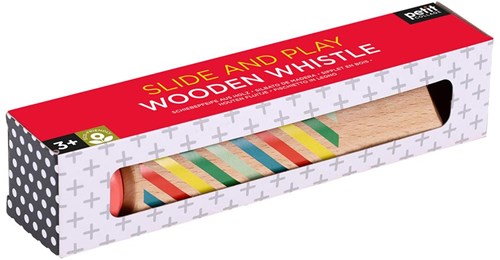 Petit Collage Holzflöte Spielzeug mit Sauger für Kinder-2