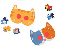 Petit Collage Puzzle Katzen - Decoder Puzzle Catventures 100 Teile-2