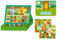 Petit Collage magnetisches Spielzeug Baumhausparty - Magnetspiel für Kinder-2
