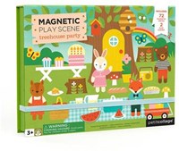 Petit Collage magnetisches Spielzeug Baumhausparty - Magnetspiel für Kinder-3