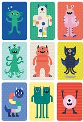 PETIT COLLAGE Kaartspel On The Go - Too Many Monsters