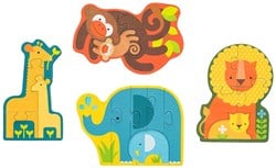 PETIT COLLAGE Mein erstes Puzzle – Baby-Tier-Safari