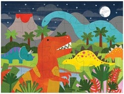 Petit Collage Vloerpuzzel - Dinosaurussen