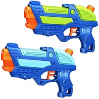 HOT Sports + Toys Wasserpistole blau 23cm Wasserpistole Spielzeug