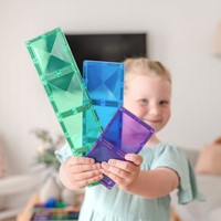 Connetix Magnetkacheln Quadratisch Set 18-teilig-3
