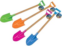 HOT Sports + Toys Schaufel Kunststoff 69 cm mit Holzstiel Spielzeug