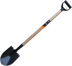 HOT Sports + Toys Schaufel Luxus Schwarz Metallblatt 100cm