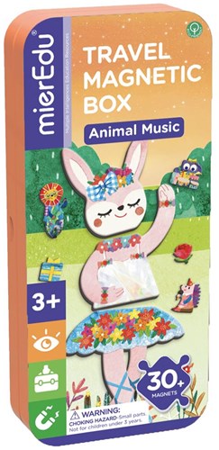 MIEREDU MierEdu – Magnetische Puzzle-Box – Tiere