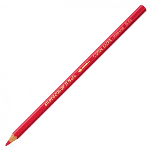 Caran d'Ache Aquarellstift scharlachrot - kreatives Spielzeug HB-2
