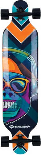 Schildkröt Longboard Freeride 104cm Cool Chimp Drop-Through Skateboard