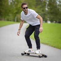 Schildkröt Longboard Freeride 104cm Cool Chimp Drop-Through Skateboard-3