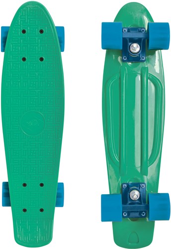 Schildkröt Skateboard Retro Native Green - robustes und trendiges Funwheel