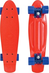 Schildkröt Skateboard Retro Native Red - stabiles Funwheel für Kinder und Erwachsene