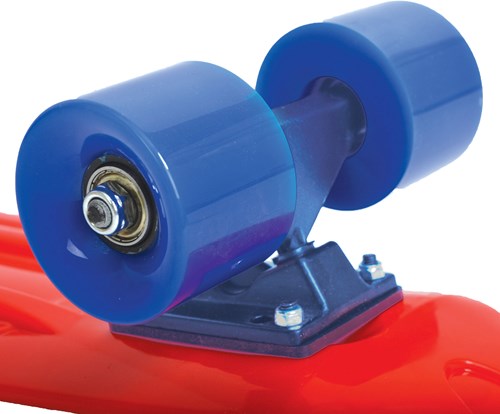 Schildkröt Skateboard Retro Native Red - stabiles Funwheel für Kinder und Erwachsene-3