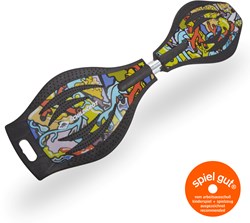 Schildkröt waveboard graffiti Good Vibes - Funsport Spielzeug