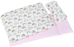Goki Poppen Beddengoedset Regenboog, 3dlg.