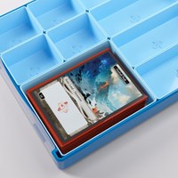 Gamegenic Aufbewahrungsbox Token Silo Blau - Brettspiel Zubehör stapelbar-3