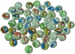 Goki Murmeln - Katzenauge Set Glas Spielzeug