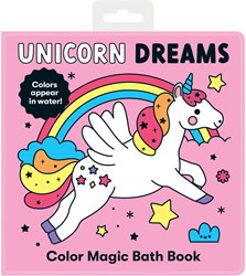 Mudpuppy Badebuch Einhorn - magisches Farbwechsel-Buch für die Badewanne