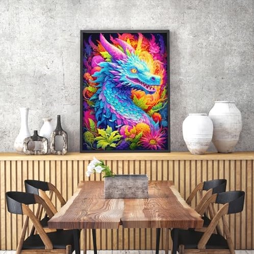 Enjoy Puzzle Puzzle Celestial Dragon 1000 Teile Karton Fantasy-2