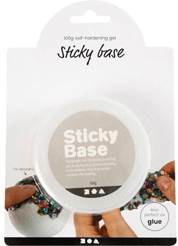 Creativ Company Modelliergel Sticky Base transparent 100 Gramm Bastelgel-2