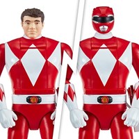 Power Rangers Actionfigur Auto-Morphin Red Ranger mit Zubehör-3