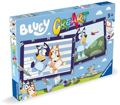 Ravensburger Malen nach Zahlen Bluey - Kreatives Malset für Kinder-2