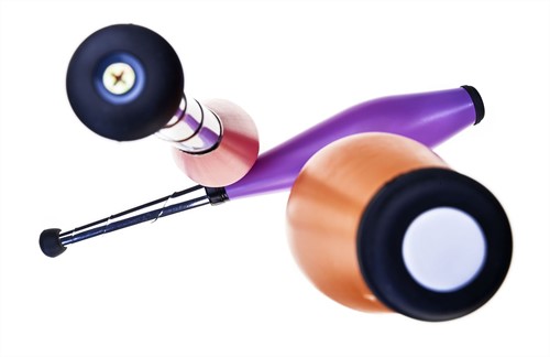 Eureka Jonglierkeulen Set - 3 Stück - 52 cm - Zirkus Spielzeug-2