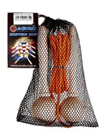 Acrobat 515831 Springseil, verstellbar, Orange, 3 m-2