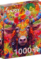 Enjoy Puzzle Ferdinand 1000 Teile bunte Kartonlegpuzzle